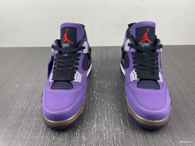 Rep TBK and 766296 Retro (Friends Travis 4 LN4 Purple Jordan Scott Family) 0808
